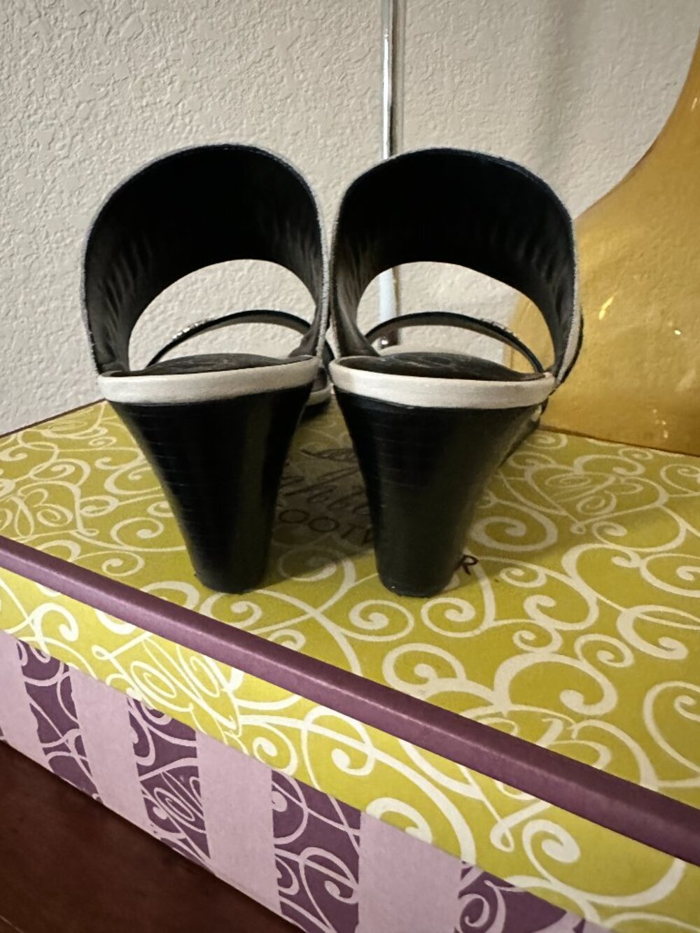 Brighton Trixy Wedge Sandals - Picture 4 of 11